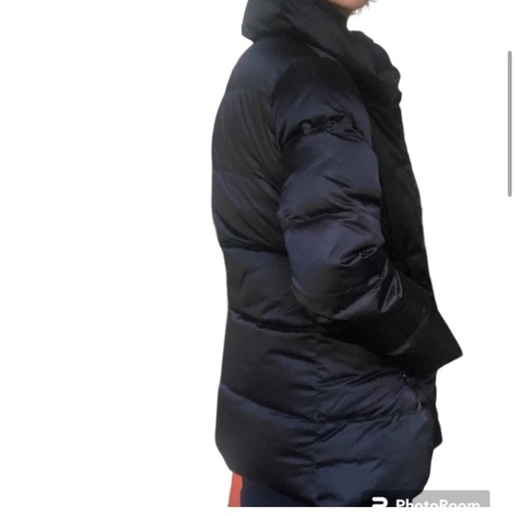 Down Black Puffer Coat Jacket  size medium - Picture 7 of 15